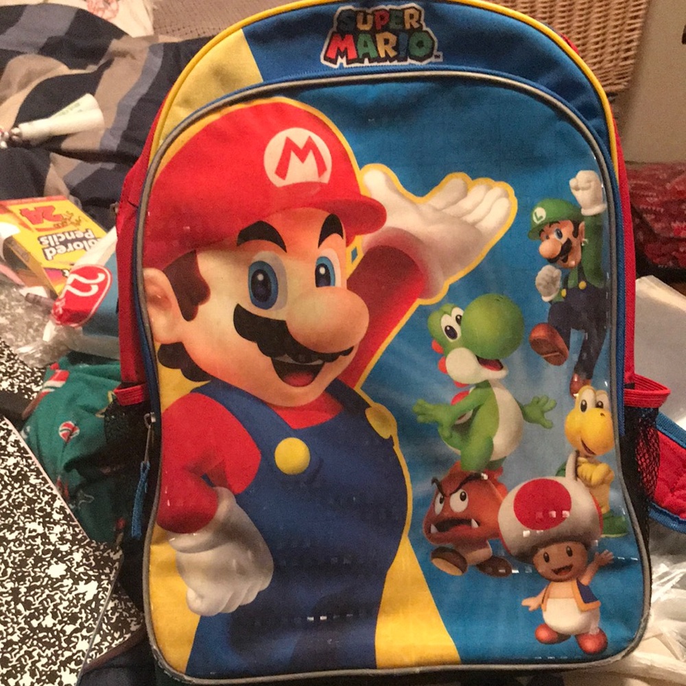 Super Mario backpack